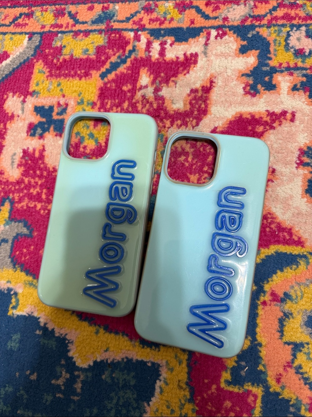 BaubleBar Custom Mint Blue 'Morgan' Phone Case for iPhone 13 Pro Max